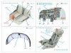 Quinta Studio QD72099 KA-6D Tanker Intruder 3D-Printed & coloured Interior on decal paper (Fujimi) 1/72